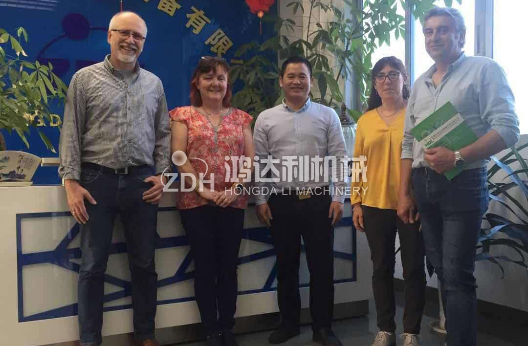 海外客戶留影